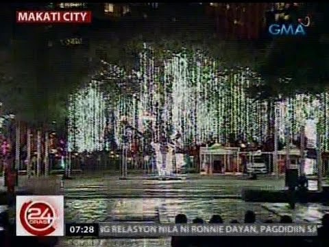 24 Oras: Ayala Triangle Gardens, mala-Disneyland sa Festival of Lights