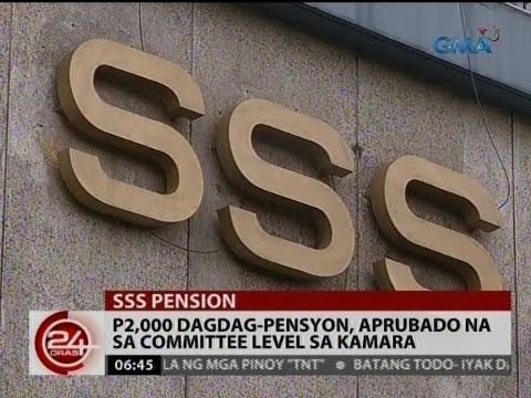 24 Oras: P2,000 dagdag-pensyon, aprubado na sa committee level sa Kamara
