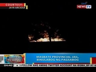 BP: Masbate Provincial Jail, binulabog ng pagsabog
