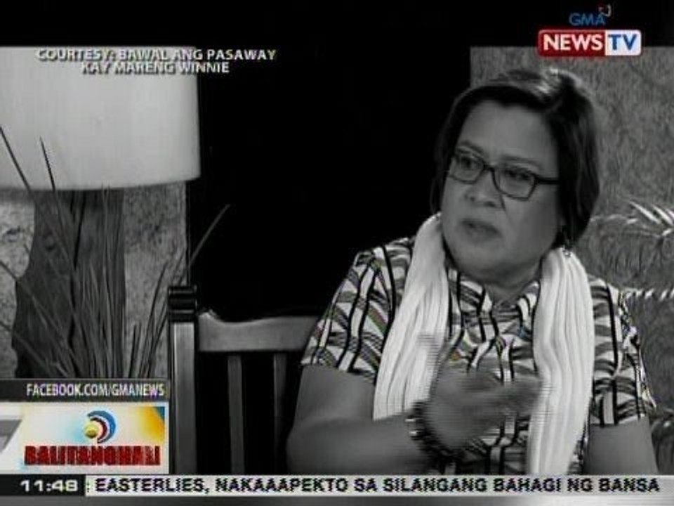 BT: Sen. De Lima, inaming nakarelasyon niya ang ex-driver-bodyguard na si Ronnie Dayan