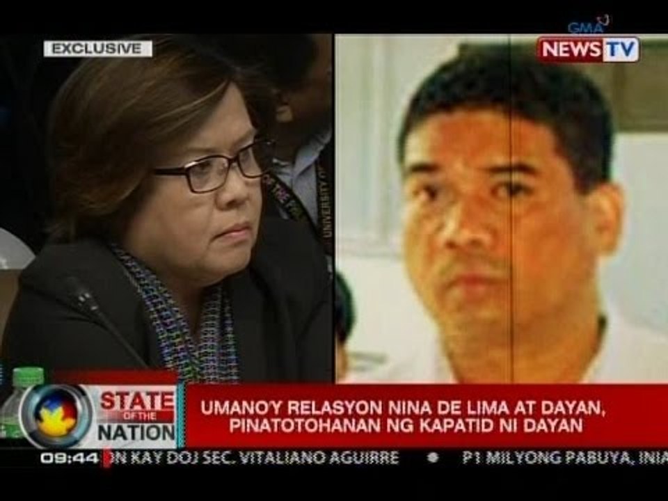 Kapatid ni Ronnie Dayan, alam daw ang tungkol sa naging relasyon ng kanyang kapatid kay Sen. De Lima