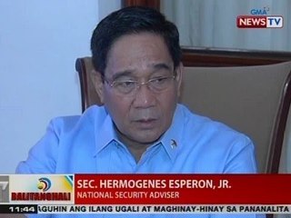 Download Video: BT: Esperon, suportado ang posibleng pagsuspinde ng pribilehiyo sa Writ of Habeas Corpus