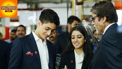 Amitabh Bachchan's Emotional Moment With Navya & Agastya | Bollywood Asia