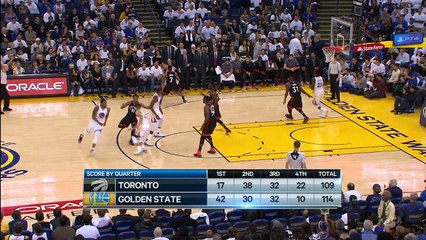 Patrick Patterson with the Nice Block Against the Warriors  28-12-2016 (HD)