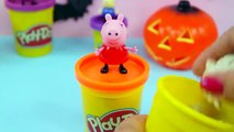 Play Doh Halloween costumes Peppa pig Ghost Egyptian mummy Dress up