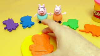 pecial Peppa Pig Play-Doh Toys & Molds - English Color Learning for Kids-KRYc PART4