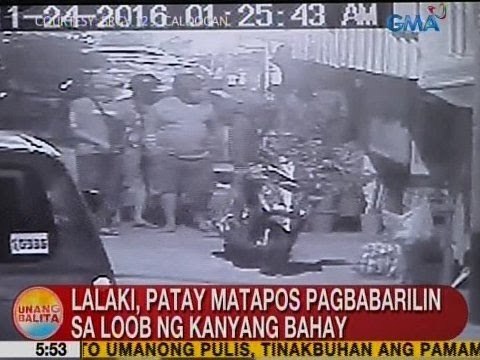 UB: Lalaki, patay matapos pagbabarilin sa loob ng kanyang bahay sa Caloocan