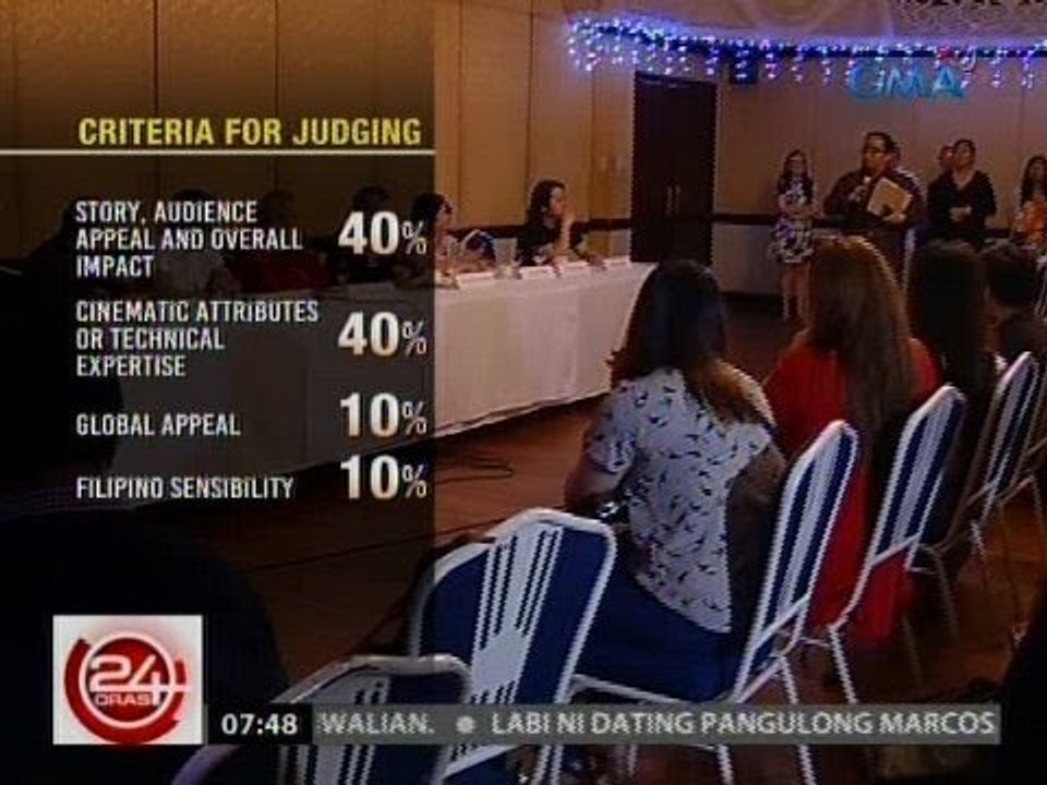 Kalidad ng pelikula ataudience appeal, ilan sa mga criteria para maging entry sa MMFF 2016