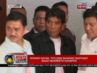 Ronnie Dayan, haharap bukas sa pagdinig ng kamara