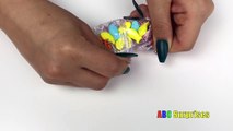 Learn to Count with Candy Skittles M&M Snickers Butterfinger Shopkins Egg Surprise Toys learn colors- 03