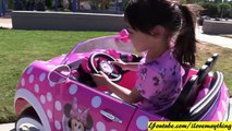 Power Wheels Ride-On Cars, Trucks and Motorcycles! Disney Minnie Mouse 24 Volts  part 3