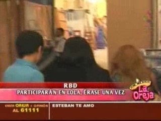 RBD participacion La Oreja