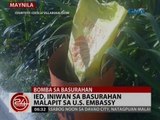 IED, iniwan sa basurahan malapit sa U.S. Embassy