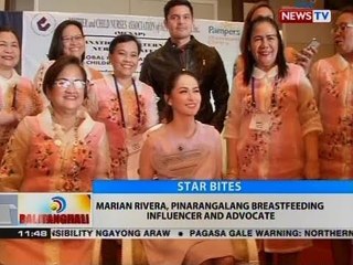 BT: Marian Rivera, pinarangalang breastfeeding influencer and advocate