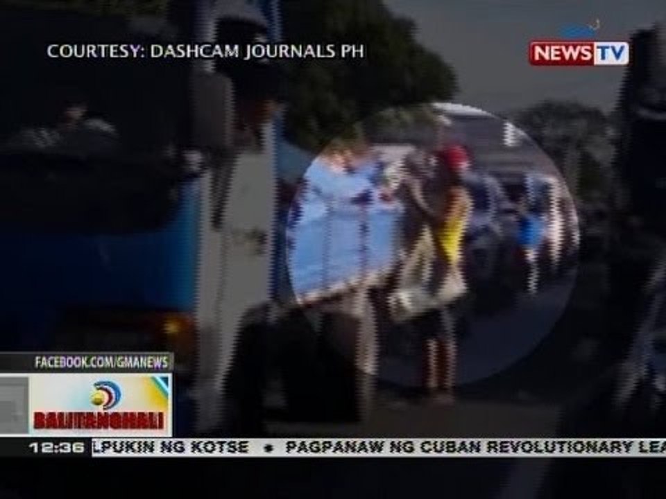 BT: Ilang lalaki, na-huli cam habang nagnanakaw sa mga truck sa gitna ng traffic