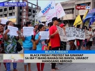 BT: Black Friday protest na ginanap sa iba't ibang bahagi ng bansa, umabot hanggang abroad