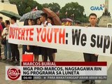 Mga pro-Marcos, nagsagawa rin ng   programa sa Luneta