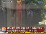 UB: Maybahay ni Ronnie Dayan, tikom pa rin ang bibig sa naging relasyon ng mister kay Sen. De Lima