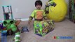 Giant Egg Surprise Opening Ninja Turtles Out of the Shadows Toys Kids Video Ryan ToysReview- 02