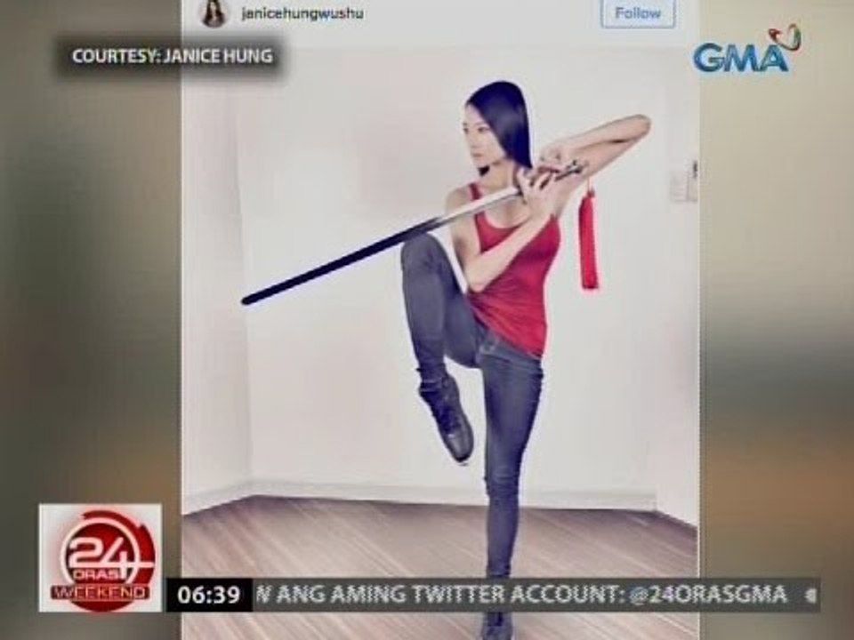 24 Oras: Janice Hung na Ether sa Encantadia, isa palang wushu expert