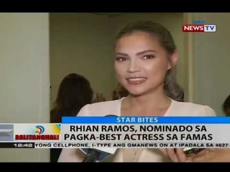 Rhian Ramos, nominado sa pagka-Best Actress sa FAMAS
