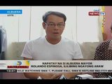 Napatay na si Albuera Mayor Rolando Espinosa, ililibing ngayong araw