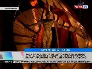 BT: Mga parol sa UP Oblation Plaza, hango sa katutubong instrumentong budyong
