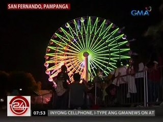 Ferris wheel, nagmistulang higanteng parol