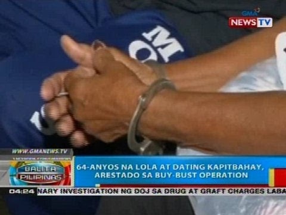64-anyos na lolo at dating kapitbahay, arestado sa buy-bust operation