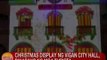 UB: Christmas display ng Vigan City Hall, dinarayo ng mga turista