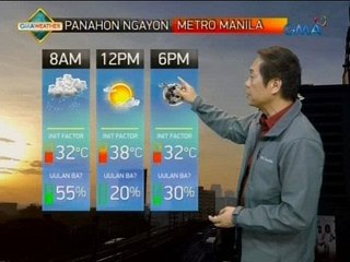 UH: Weather update as of 5:09 a.m. (Dec. 1, 2016)