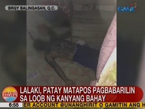 UB: Lalaki, patay matapos pagbabarilin sa loob ng kanyang bahay sa QC