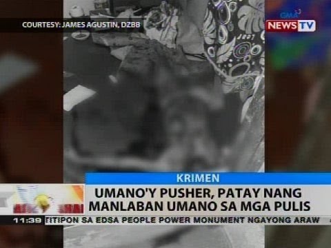 BT: Umano'y pusher, patay nang manlaban umano sa mga pulis