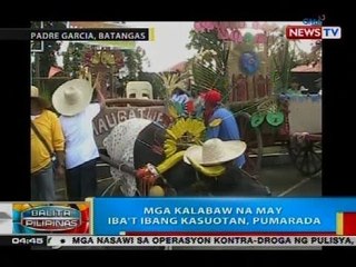 BP: Mga kalabaw na may iba't ibang kasuotan, pumarada