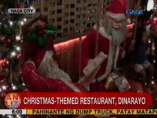UB: Christmas-themed restaurant, dinarayo sa Naga City
