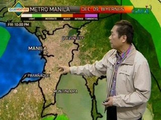 UH: Weather update as of 5:13 a.m. (Dec. 9, 2016)