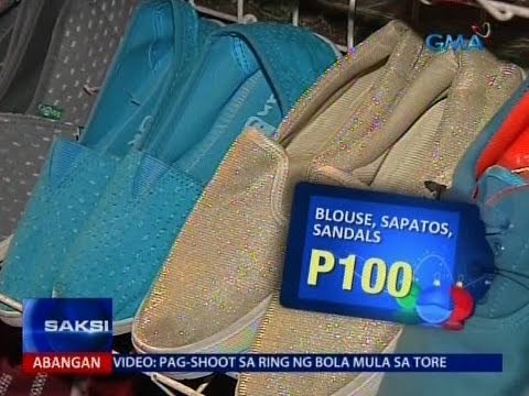 Saksi: Mga murang panregalo na mabibili sa mga bangketa, patok sa mga mamimili