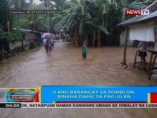 BP: Ilang barangay sa Romblon, binaha dahil sa pag-ulan