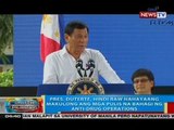Pres. Duterte, hindi raw hahayaang makulong ang mga pulis na bahagi ng anti-drug operations