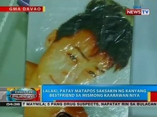 Lalaki, patay matapos saksakin ng kanyang bestfriend sa mismong kaarawan niya