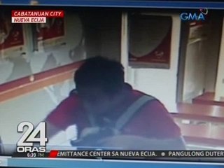 24 Oras: Remittance center, hinoldap ng lalaking   nagpanggap na customer