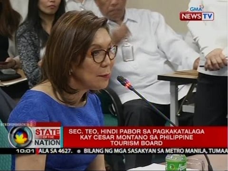 SONA: DOT Sec. Teo, itinanggi ang alegasyong nanghihingi siya ng tickets at sapatos sa isang mall
