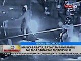 BT: Magkababata, patay sa pamamaril ng mga sakay ng motorsiklo