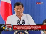 SONA: Mga pulis na kasama sa kampanya kontra droga, 'di raw hahayaang makulong ni Pres. Duterte