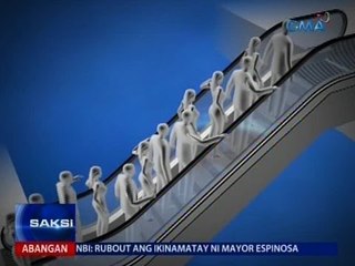 Saksi: 10 pasahero, bahagyang nasaktan nang masira ang escalator sa MRT