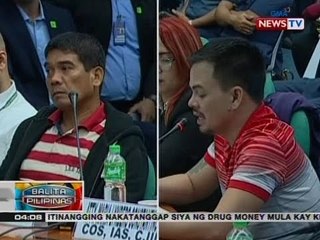 BP: Kerwin Espinosa at Ronnie Dayan, nagharap sa pagdinig ng Senado
