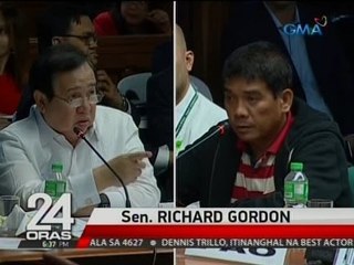 24 Oras: Ronnie Dayan, ikinulong sa Senado dahil sa hindi umano pagsasabi ng totoo