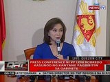 QRT: Press conference ni VP Leni Robredo kasunod ng kanyang pagbibitiw sa gabinete