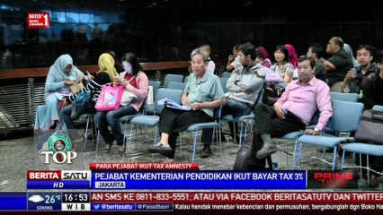 Pejabat Kementerian Bayar Tax Amnesty 3 Persen