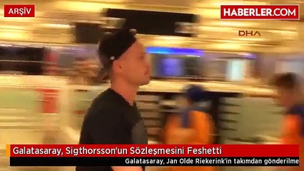 Galatasaray, Sigthorsson'un Sözleşmesini Feshetti